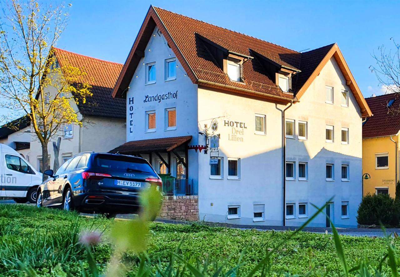 Gasthaus & Hotel Drei Lilien Werbach Luaran gambar